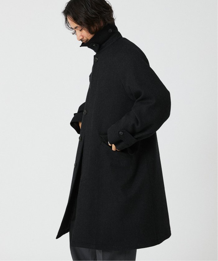 セール】HIGH LAND WOOL オーバーサイズバルマカーンコート セール】HIGH LAND WOOL オーバーサイズバルマカーンコート