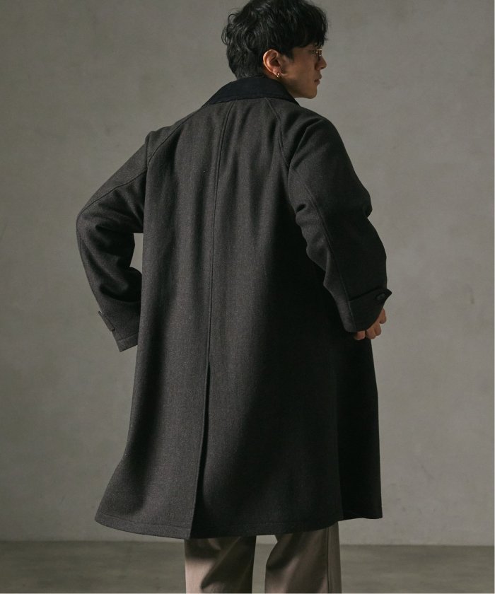 セール】HIGH LAND WOOL オーバーサイズバルマカーンコート セール】HIGH LAND WOOL オーバーサイズバルマカーンコート