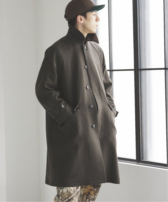 セール】HIGH LAND WOOL オーバーサイズバルマカーンコート セール】HIGH LAND WOOL オーバーサイズバルマカーンコート