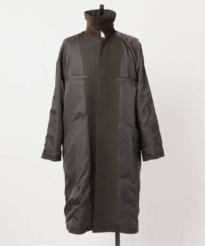 セール】HIGH LAND WOOL オーバーサイズバルマカーンコート セール】HIGH LAND WOOL オーバーサイズバルマカーンコート