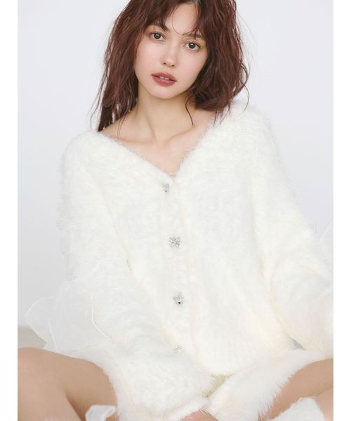セール 30%OFF】リボンカーディガン(506840897) | SNIDEL HOME セール 30%OFF】リボンカーディガン(506840897) | SNIDEL HOME