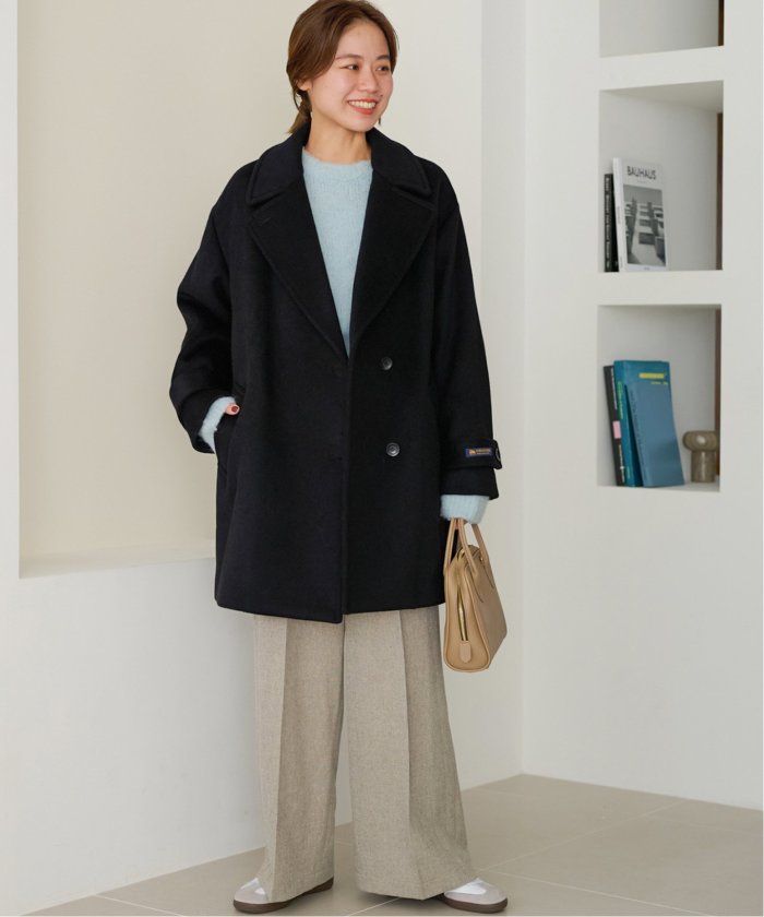 セール 30%OFF】スーパーファインビーバーPコート(506840958 セール 30%OFF】スーパーファインビーバーPコート(506840958
