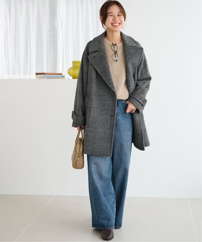 セール 30%OFF】スーパーファインビーバーPコート(506840958 セール 30%OFF】スーパーファインビーバーPコート(506840958