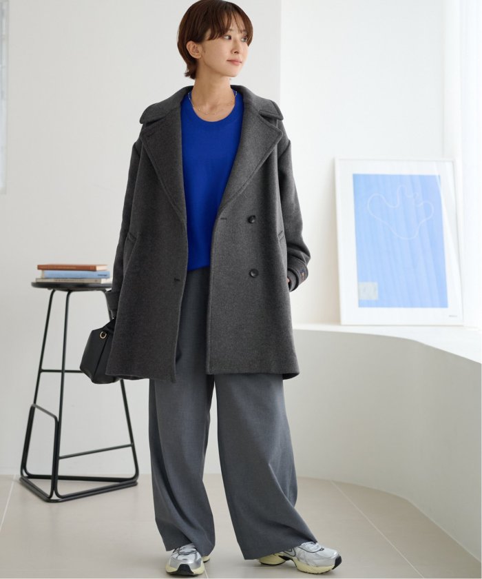 セール 30%OFF】スーパーファインビーバーPコート(506840958