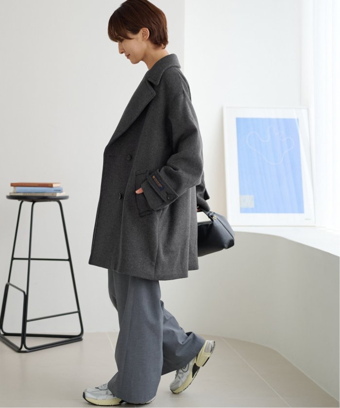 セール 30%OFF】スーパーファインビーバーPコート(506840958 セール 30%OFF】スーパーファインビーバーPコート(506840958