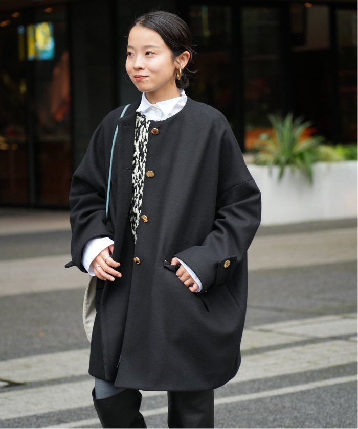 2022極美品マッキントッシュHUMBIE 美品　サイズ4ブラック 2022極美品マッキントッシュHUMBIE 美品サイズ4ブラック