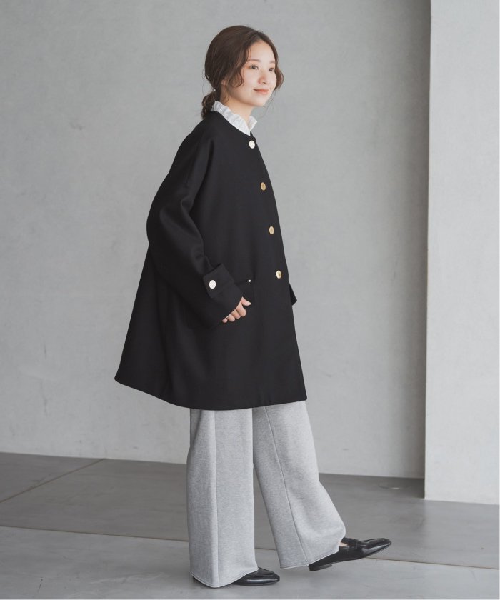 MACKINTOSH/マッキントッシュ 別注 HUMBIE ノーカラーコクーン MACKINTOSH/マッキントッシュ 別注 HUMBIE ノーカラーコクーン