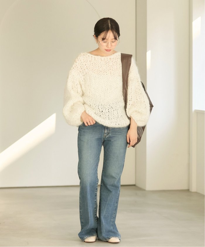 HAND KNIT ジャンボタム プルオーバー(506841016) | プラージュ HAND KNIT ジャンボタム プルオーバー(506841016) | プラージュ