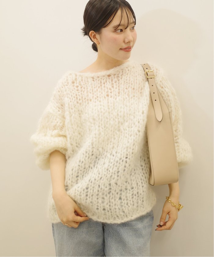 HAND KNIT ジャンボタム プルオーバー（ニット/セーター
