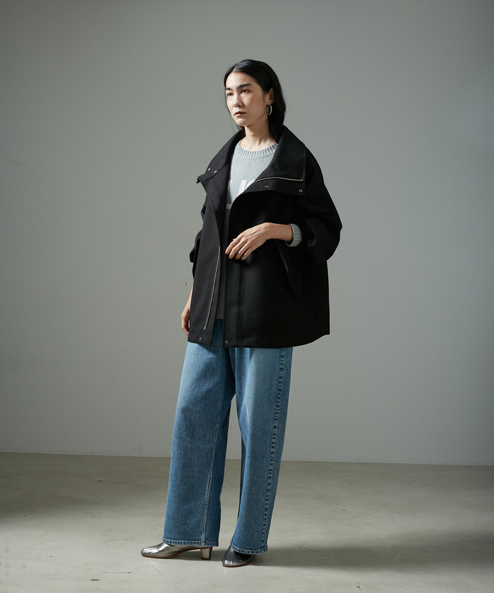 セール 30%OFF】ボンディングスタンドカラーブルゾン(506841046