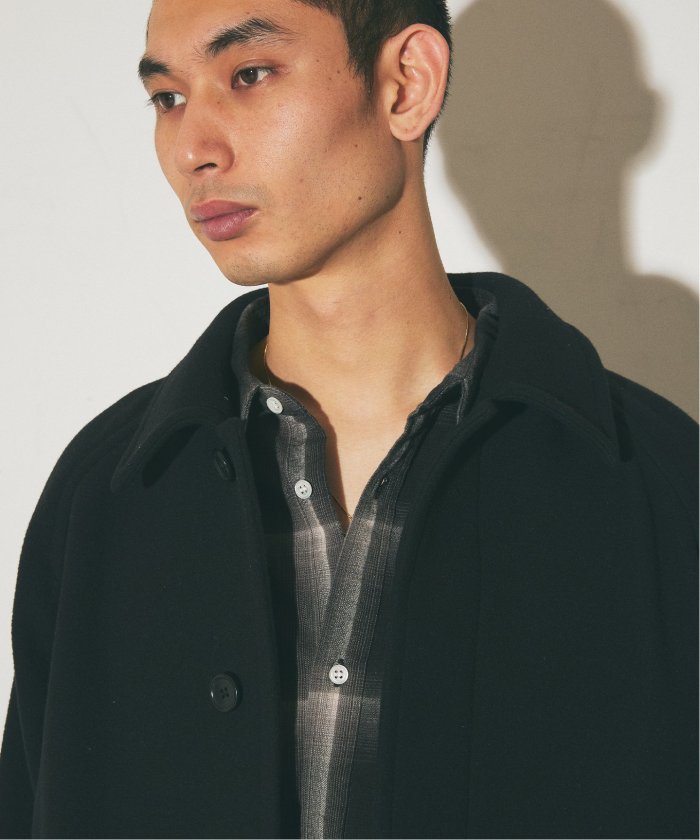 セール 30%OFF】S140 ウールモッサ ショートマックブルゾン セール 30%OFF】S140 ウールモッサ ショートマックブルゾン