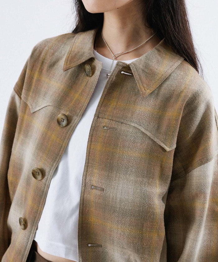 【PENDLETON】Zip Blouson チェックMサイズ PENDLETON x M】CHECK BLOUSON(506841165) | M TO R(M TO R) - d