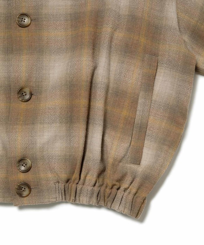 【PENDLETON】Zip Blouson チェックMサイズ PENDLETON x M】CHECK BLOUSON(506841165) | M TO R(M TO R) - d