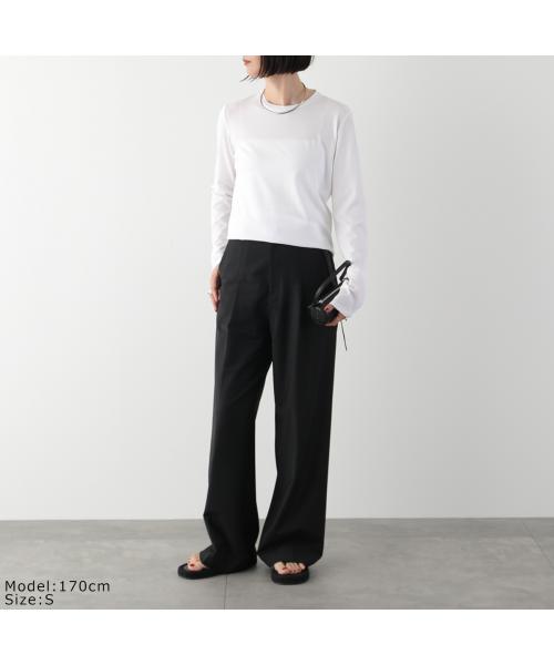 ザ ロウ THE ROW クルーネック 長袖Tシャツ SHERMAN TSHIRT レディース 5586-f911-blk THE ROW ザ ロウ クルーネック 長袖Tシャツ/SHERMAN TSHIRT