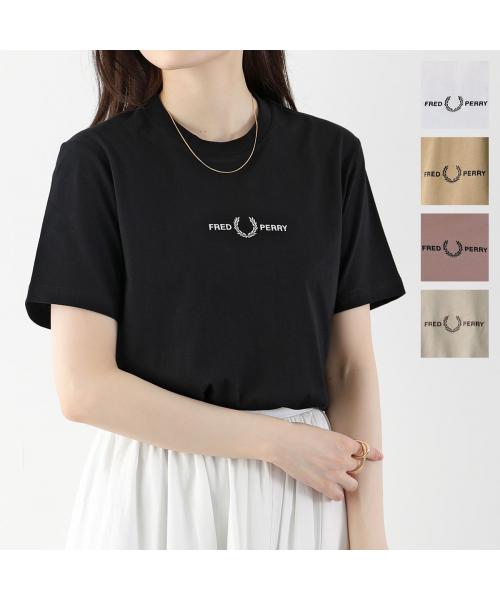 国内発送 フレッドペリー 半袖Tシャツ EMBROIDERED M4580 フレッドペリー FRED PERRY FRED PERRY Tシャツ M4580