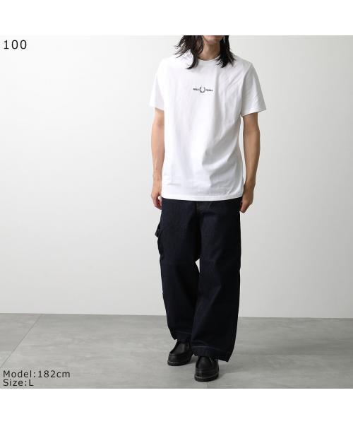 国内発送 フレッドペリー 半袖Tシャツ EMBROIDERED M4580 フレッドペリー FRED PERRY FRED PERRY Tシャツ M4580
