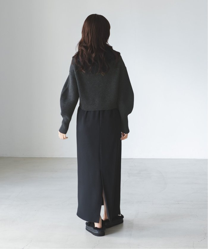 セール 30%OFF】片畦ショートZipカーディガン(506841655
