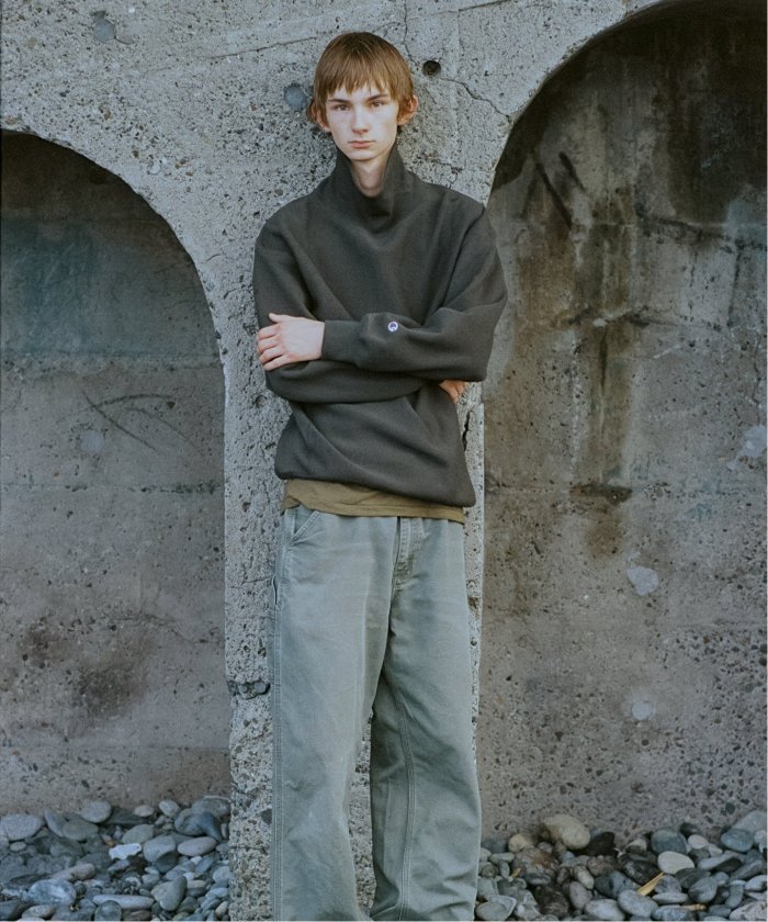セール】CHAMPION / チャンピオン 別注 TURTLENECK SWEAT SHIRT