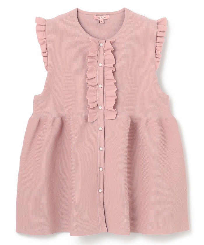 洗える】DOLLY GILET ニットジレ / TOCCA | ファッション通販