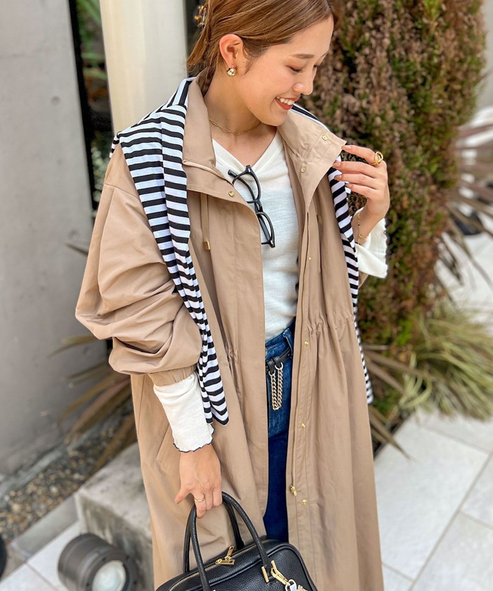 ノーリーズ NOLLEY’S フーデッド2WAYコート 36 ノーリーズ NOLLEY'S フーデッド2WAYコート 36