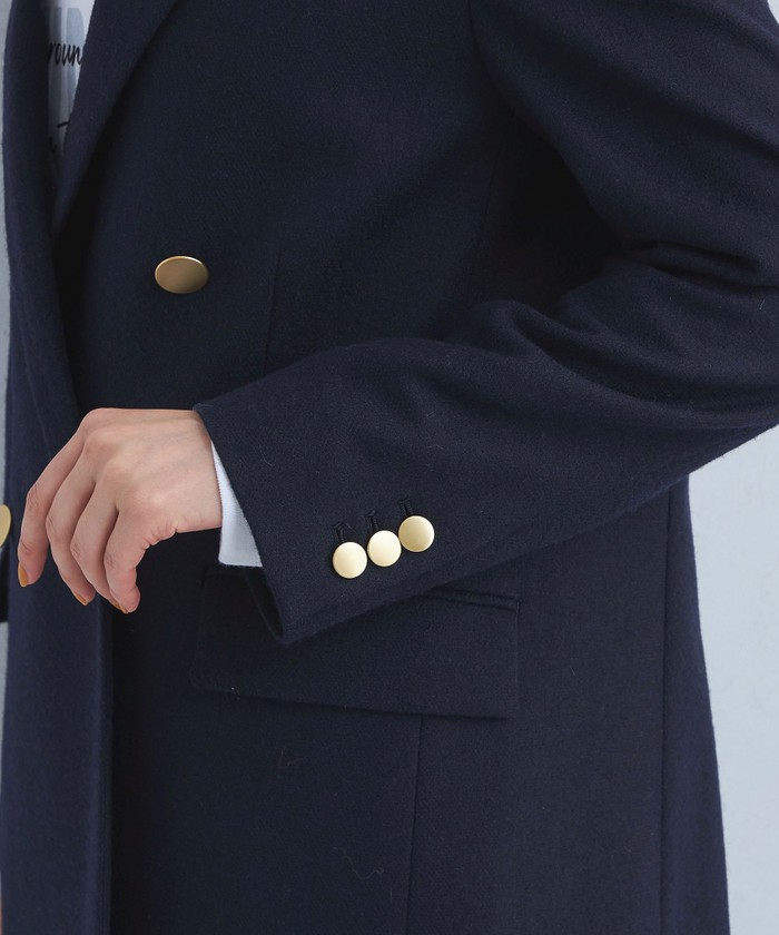 セール 40%OFF】メランジツイル ダブル ジャケット(506841039 セール 40%OFF】メランジツイル ダブル ジャケット(506841039