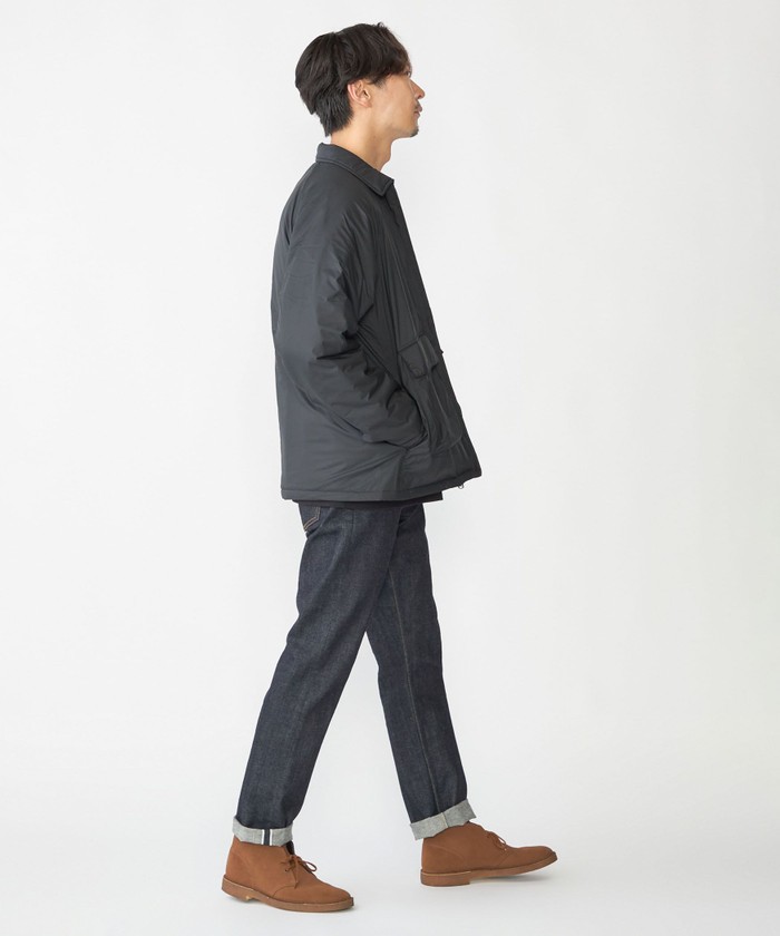 セール】【SHIPS別注】FRED PERRY: 中綿 ジップ シャツブルゾン