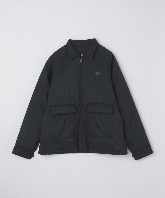 セール】【SHIPS別注】FRED PERRY: 中綿 ジップ シャツブルゾン