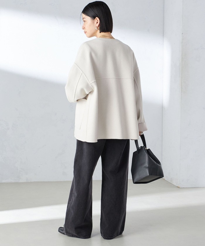 SHIPS｜リバー ファー ポケット コート 24AW | Rakuten Fashion