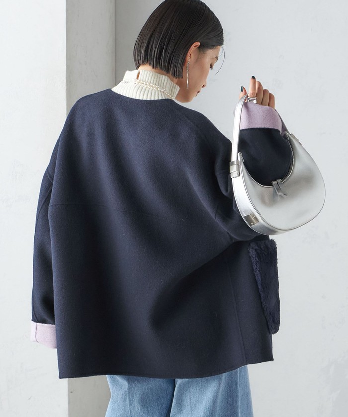 SHIPS｜リバー ファー ポケット コート 24AW | Rakuten Fashion
