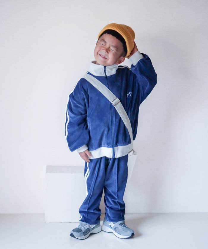 セール】【CIAOPANIC TYPY】【KIDS】ベロアサイドライントラック
