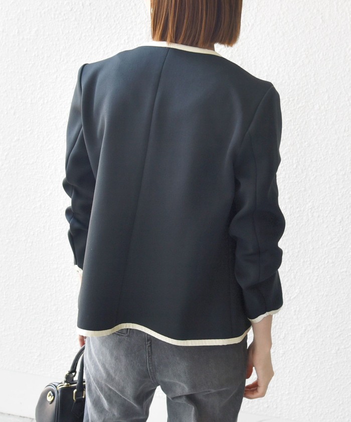 セール 40%OFF】SHIPS any: ダブル ジャージー パイピング