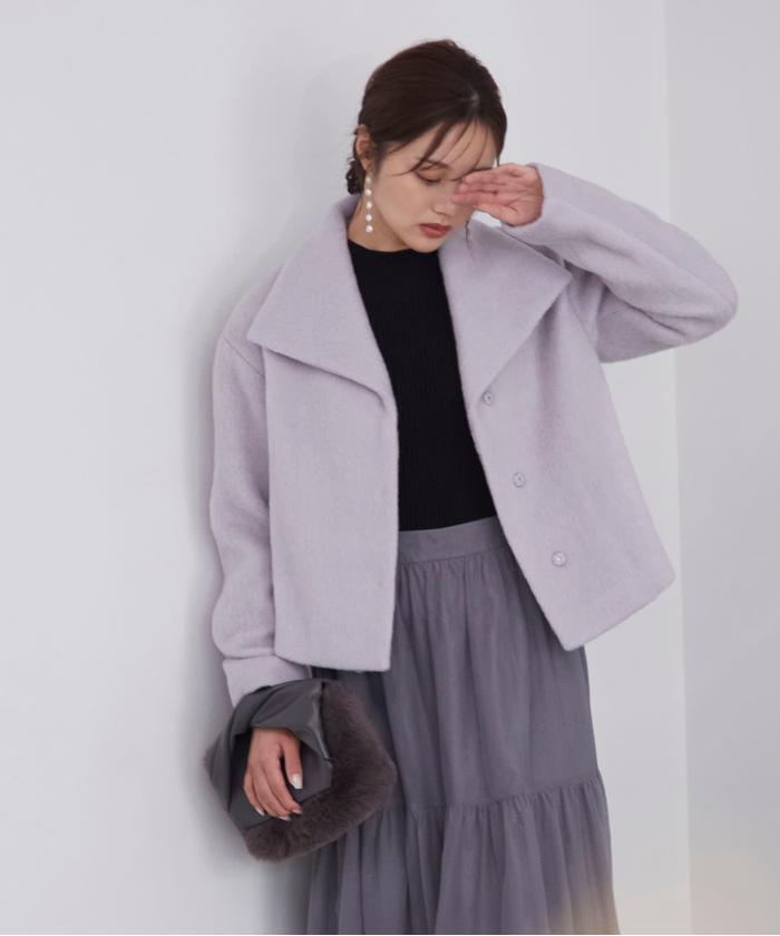 セール 50%OFF】ショートシャギーコート(506590316
