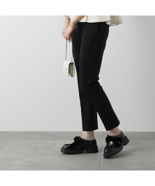 値下げ‼️JIMMY CHOO 38.5ブラック ローファー 厚底
