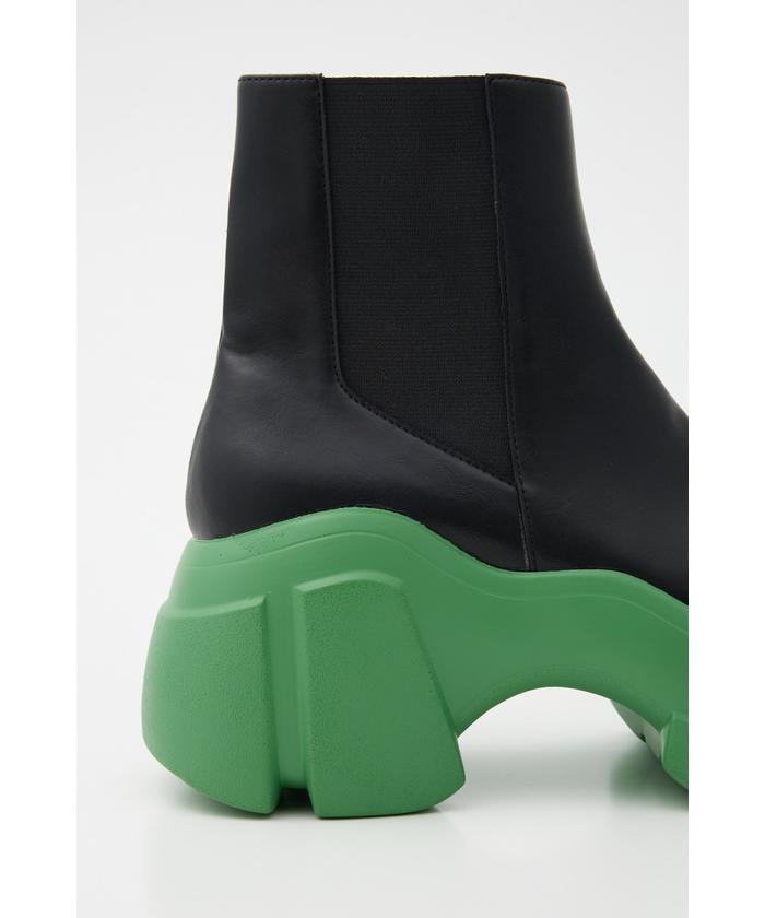 SLY COLOR SOLE SHORT BOOTS ブラック L ブーツ SLY | COLOR SOLE SHORT ブーツ (ブーツ ) |SHEL'TTER WEBSTORE