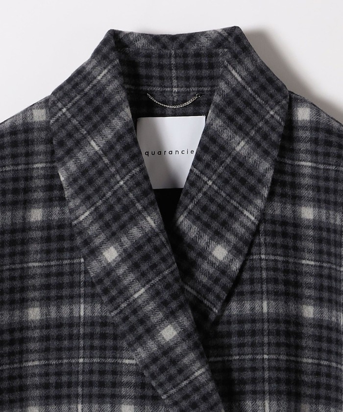 セール】quaranciel: リバー ショール ミドル コート 24FW