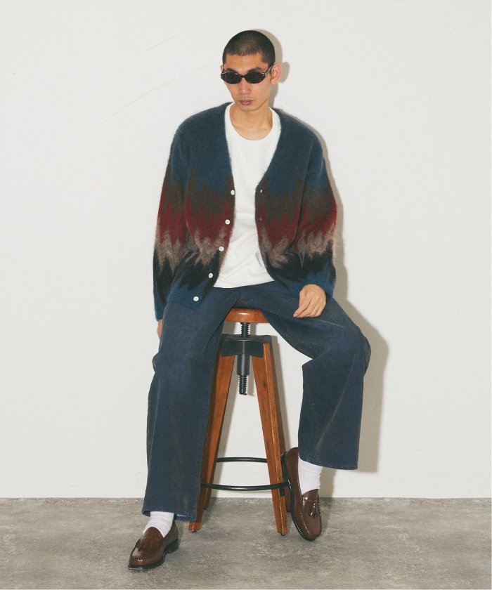 セール 30%OFF】J.S.Homestead / Stead モヘアミックス ジグザグ