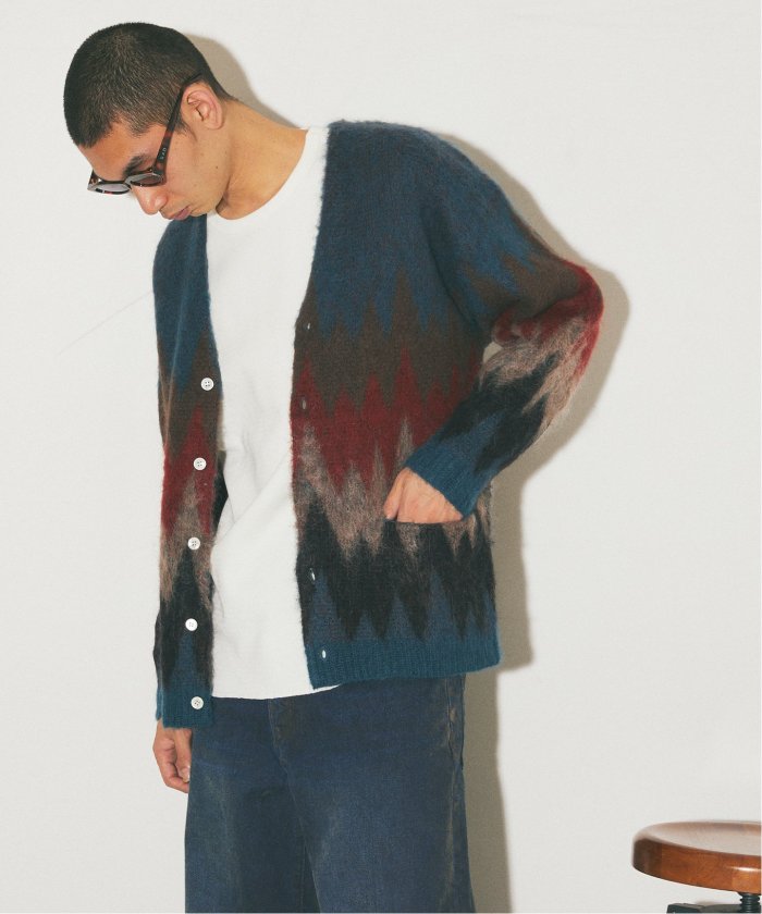 セール 30%OFF】J.S.Homestead / Stead モヘアミックス ジグザグ セール 30%OFF】J.S.Homestead / Stead モヘアミックス ジグザグ