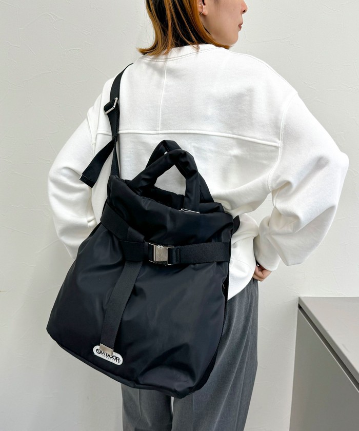 OUTDOOR アウトドア ブラック トートバッグ ハンドバッグ 2way OUTDOOR PRODUCTS ショルダーバッグ バッグ OUTDOOR/アウトドア