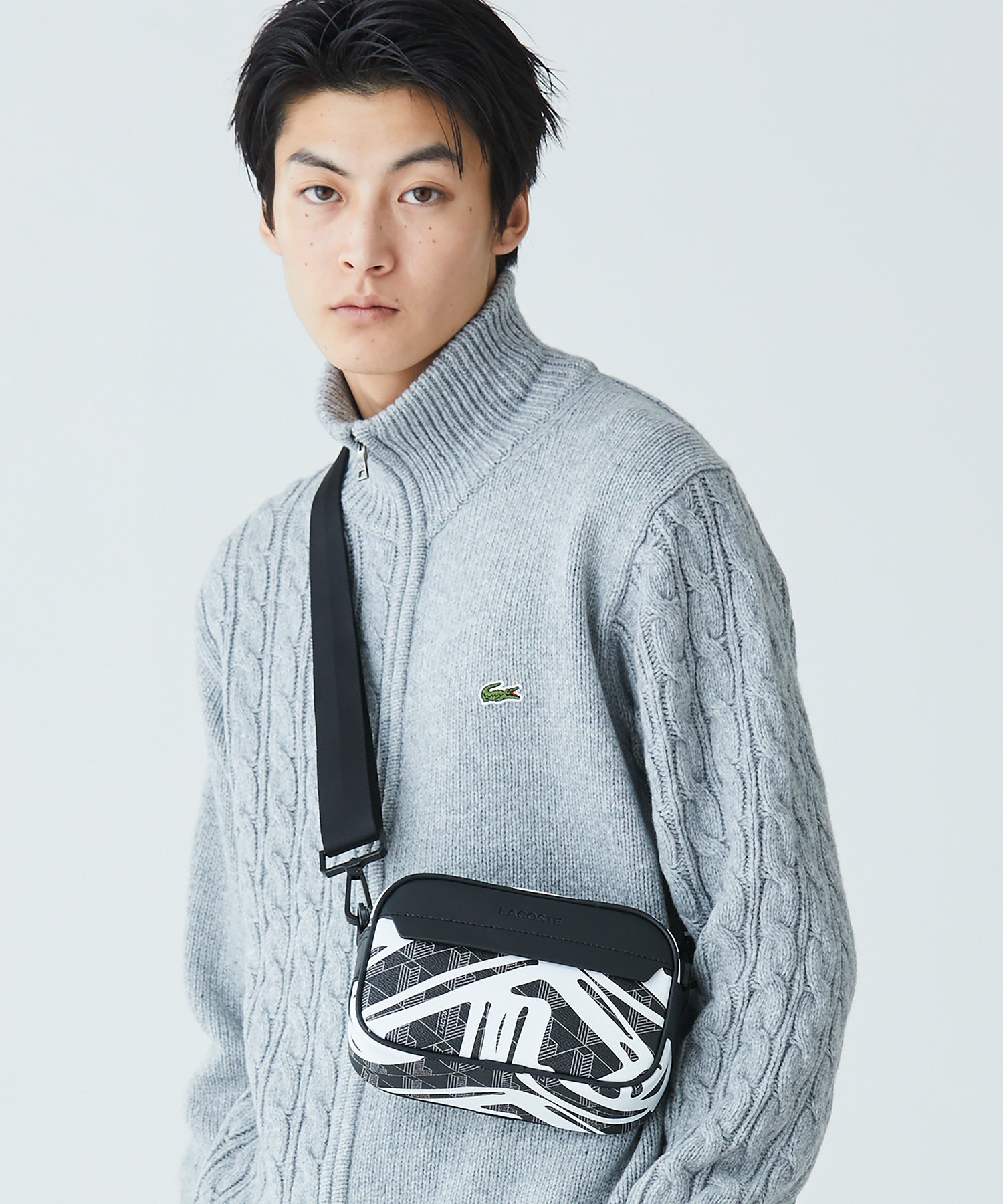 【LACOSTE】ザ ブレンド シーズナル スモールショルダーバッグ ラコステ LACOSTE ザ ブレンド シーズナル スモールショルダー