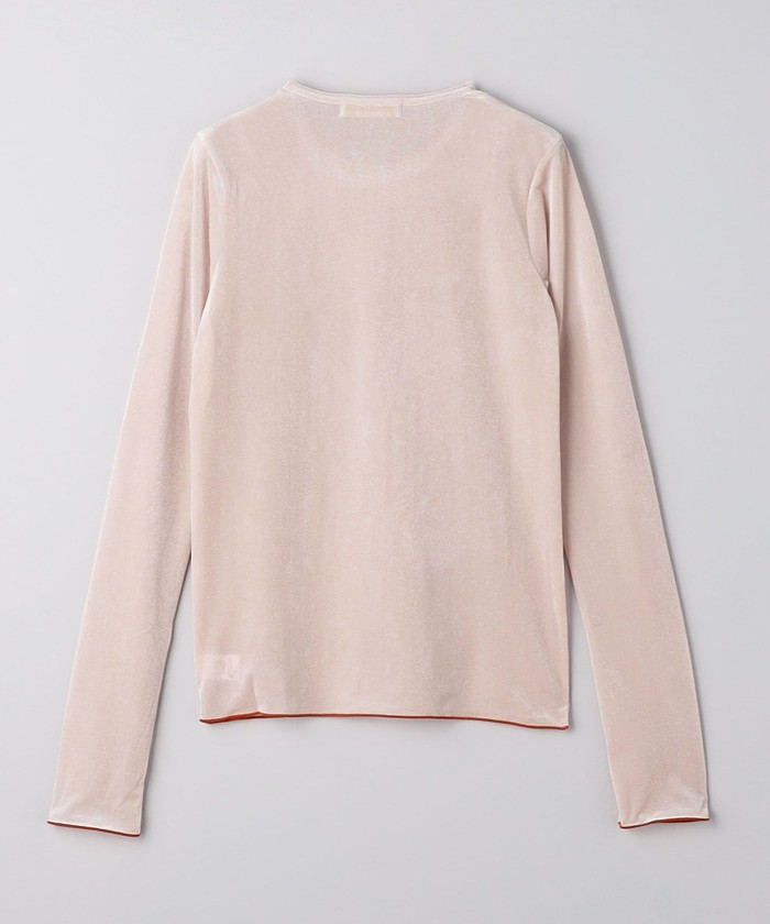 セール 30%OFF】<AEWEN MATOPH>ベロア ロングスリーブ Tシャツ セール 30%OFF】<AEWEN MATOPH>ベロア ロングスリーブ Tシャツ