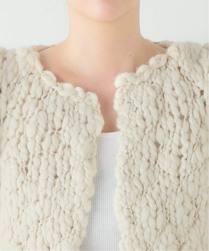 セール】HAND KNIT ジャンボスラブ カーディガン(506851964 セール】HAND KNIT ジャンボスラブ カーディガン(506851964