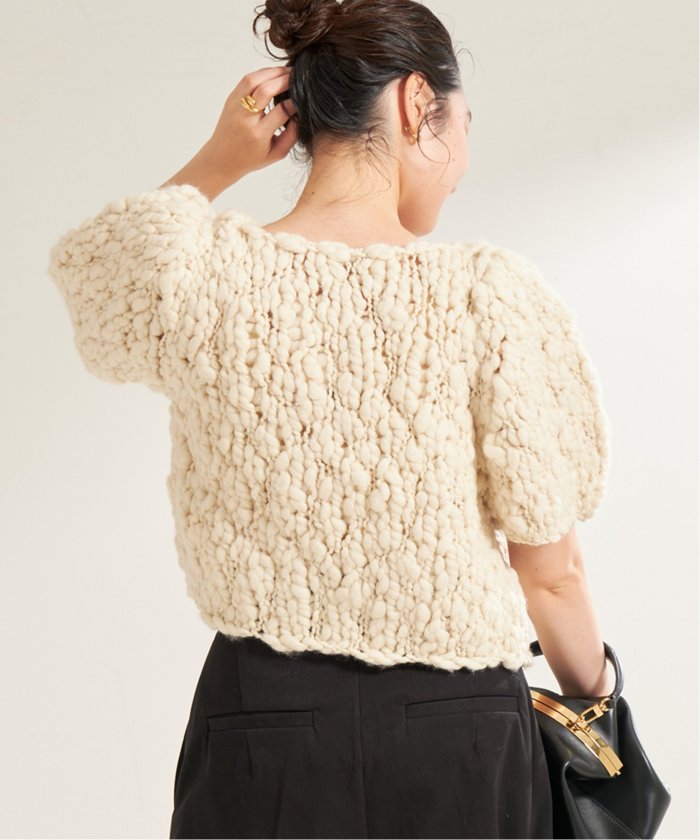 セール】HAND KNIT ジャンボスラブ カーディガン(506851964 セール】HAND KNIT ジャンボスラブ カーディガン(506851964