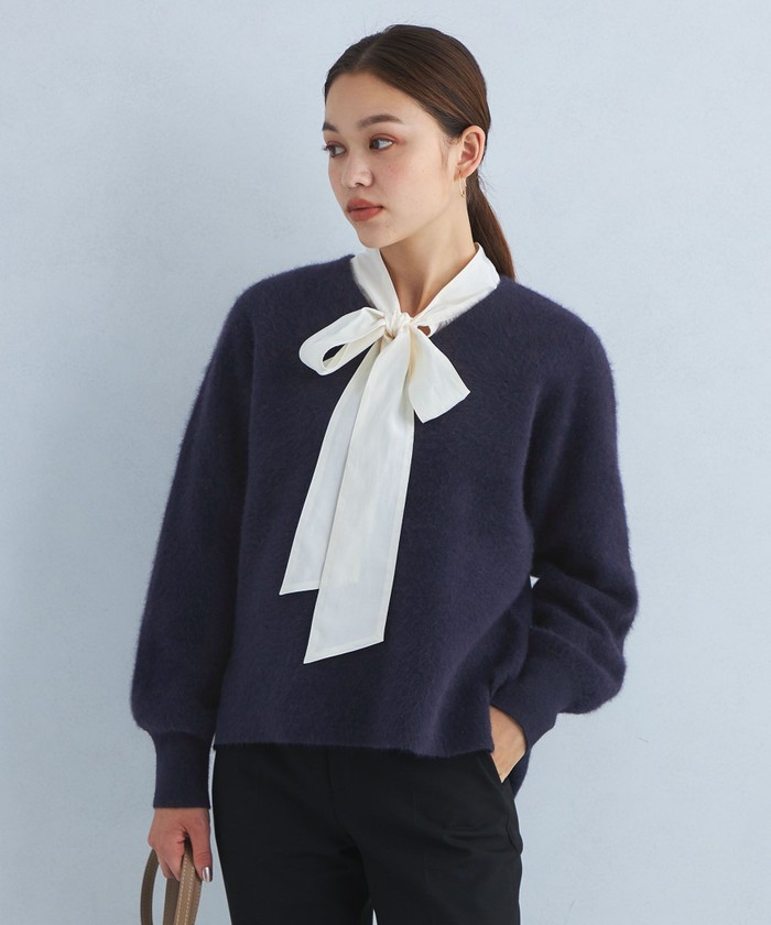 セール 40%OFF】FOXブレンド フォルム Vネック プルオーバー