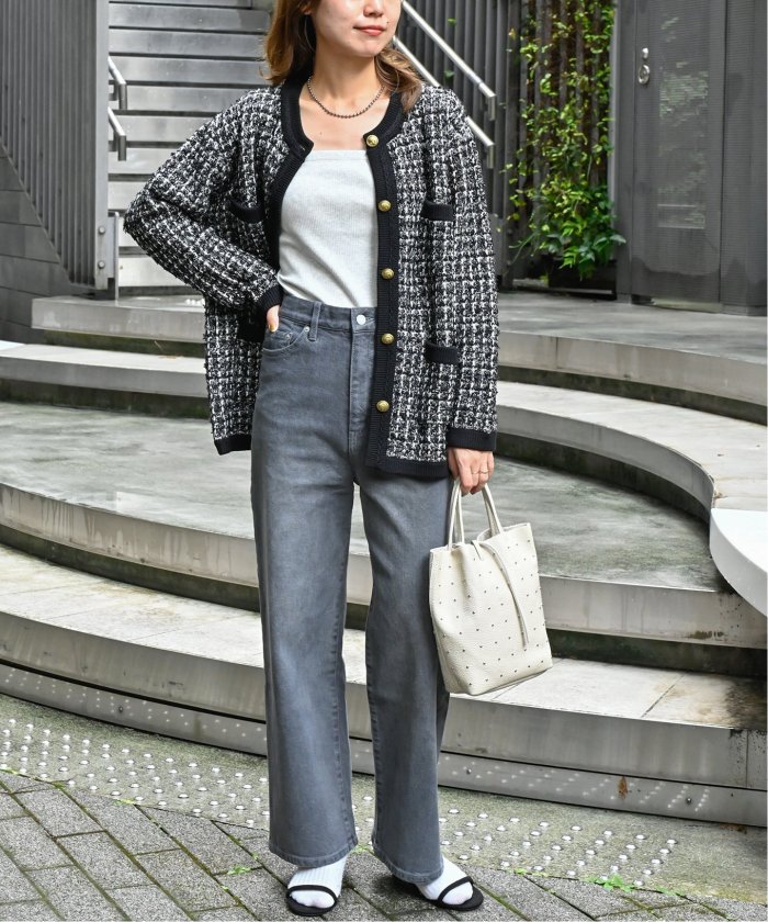 ジャーナルスタンダード　レリューム TWEEDY　ニット　ジャケット 追加》TWEEDYニットジャケット(506853974) | ジャーナル
