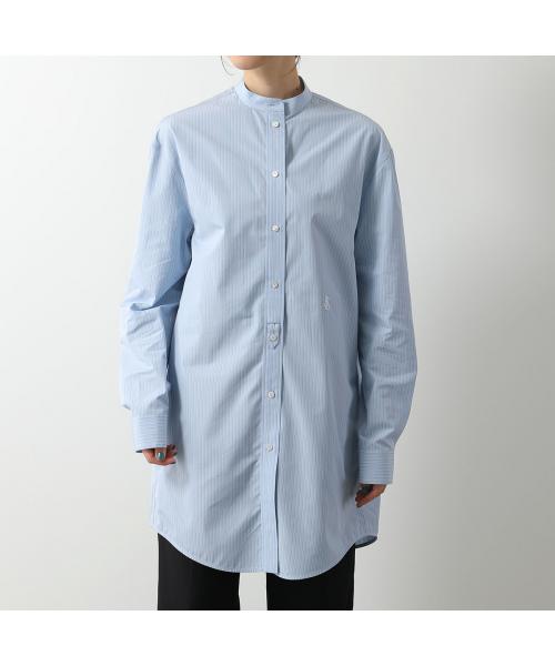 JIL SANDER ストライプ柄長袖シャツ 32