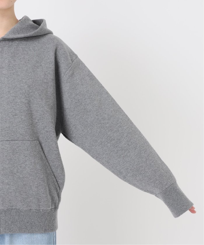 セール 30%OFF】ダブルフェイス ジップアップフーディー