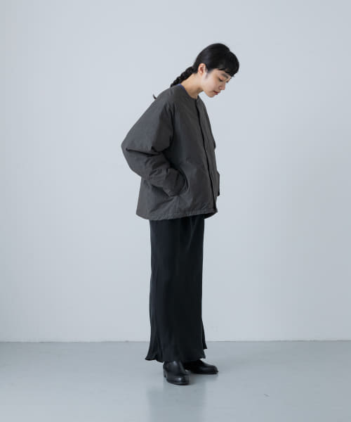 現在開催中のキャンペーン＆お得情報 中綿ノーカラージャケット(506853896) fashion d - かぐれ(KAGURE) | ジャケット・アウター