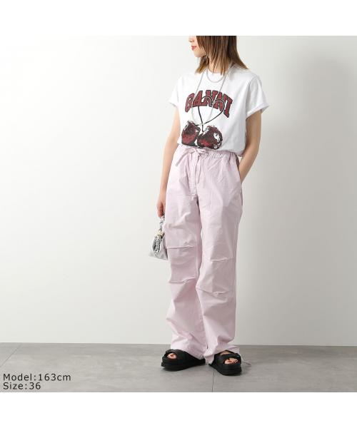 セール 29%OFF】ガニー GANNI GANNI パンツ WASHED COTTON