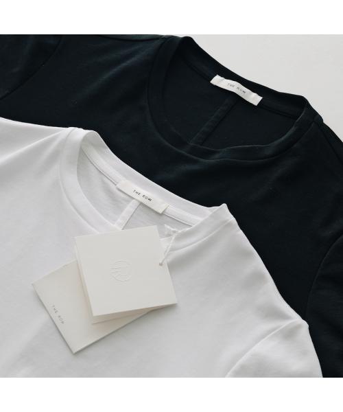 Tシャツ・カットソー THE ROW 25SS Black Wesler T-shirt 852F911 BLK 楽天市場】The Row ザ ロウ 852F911 Wesler コットン トップ T