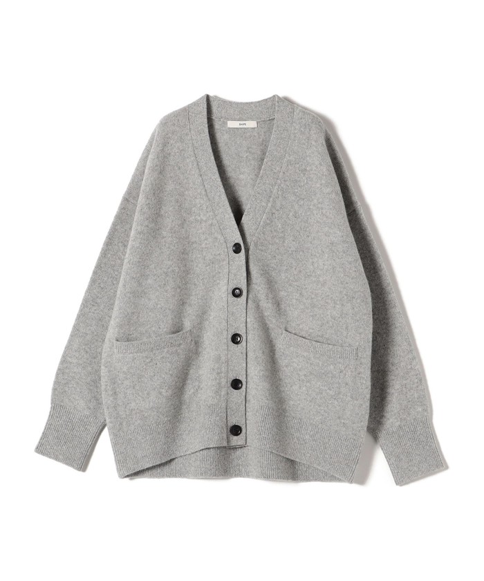 【シップス　ウィメン】〈手洗い可能〉7G ウール カシミヤ Vネック カーディガン セール 40%OFF】〈手洗い可能〉7G ウール カシミヤ Vネック